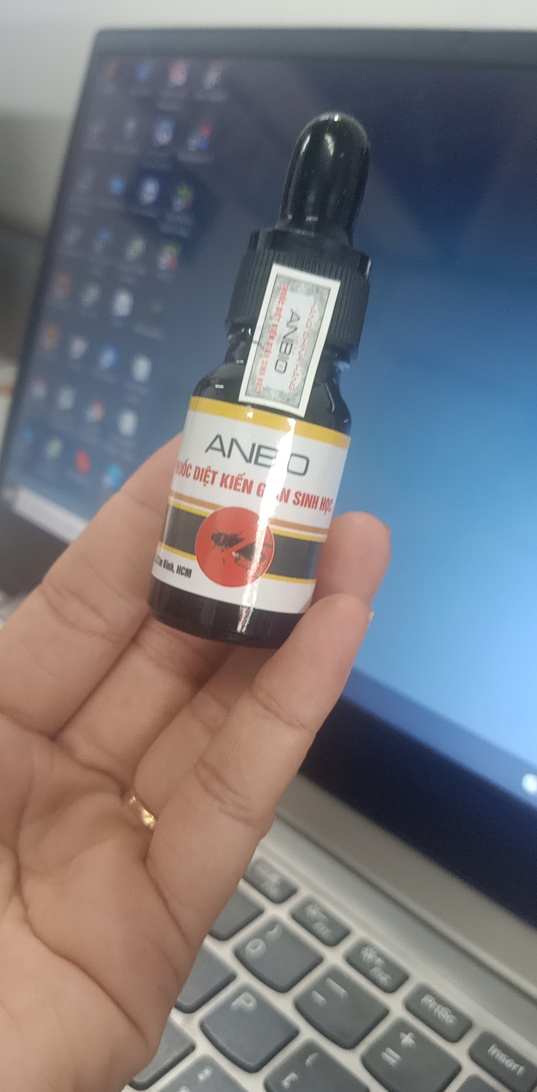 combo 3 lọ - thuốc diệt kiến , gián  ANBIO