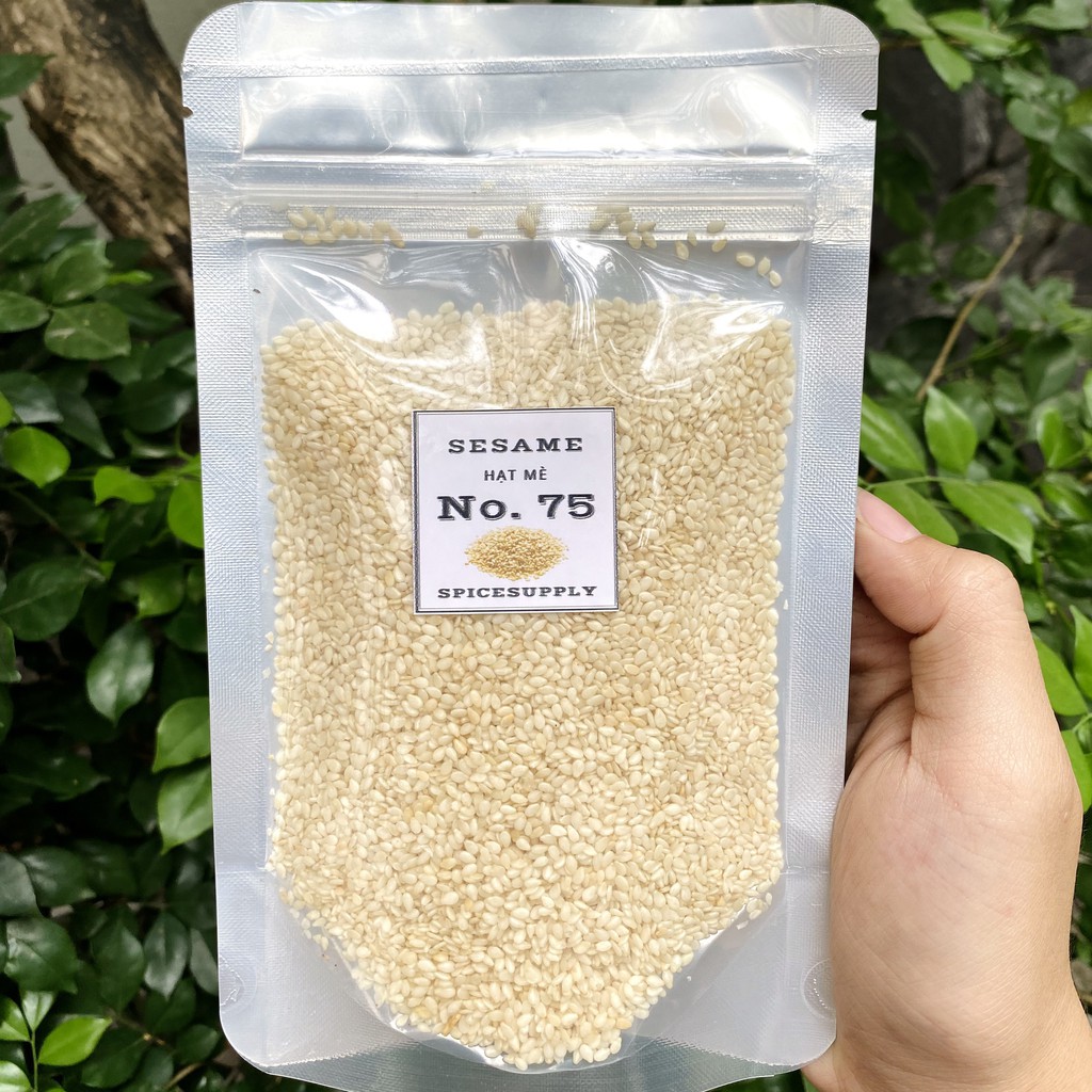 [HCM]80G White Sesame - Hạt Mè Trắng