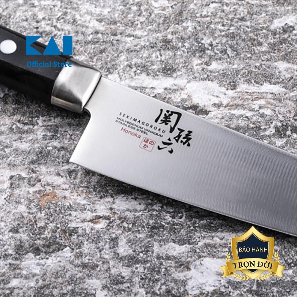 Dao làm bếp Nhật cao cấp KAI Honoka Chef - Dao thái thịt cá AB5430 (180mm)