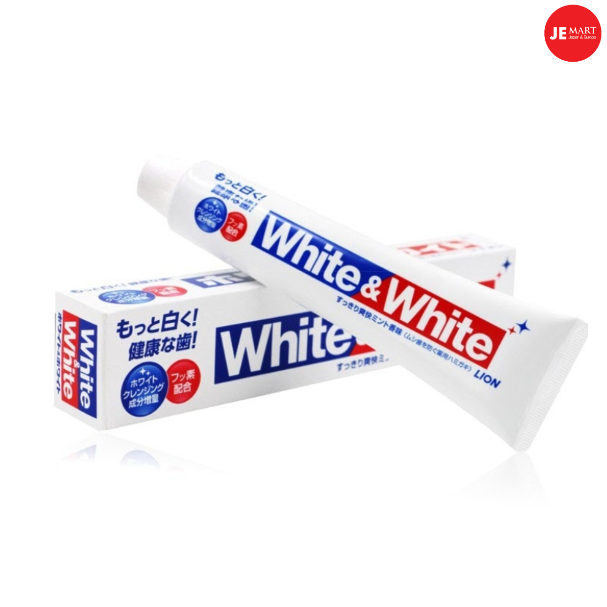 KEM ĐÁNH RĂNG WHITE & WHITE LION NHẬT BẢN