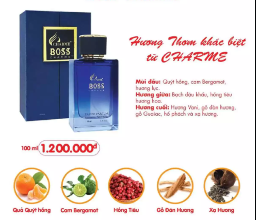 [HCM]Nước Hoa Nam BOSS - Chai full và mini