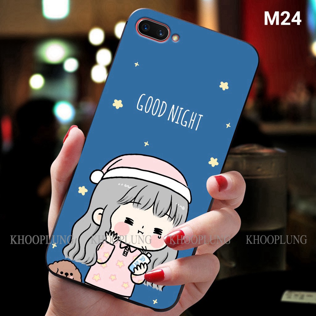 Ốp lưng OPPO A3S - A1K in hình cặp đôi dễ thương - ốp lưng đôi