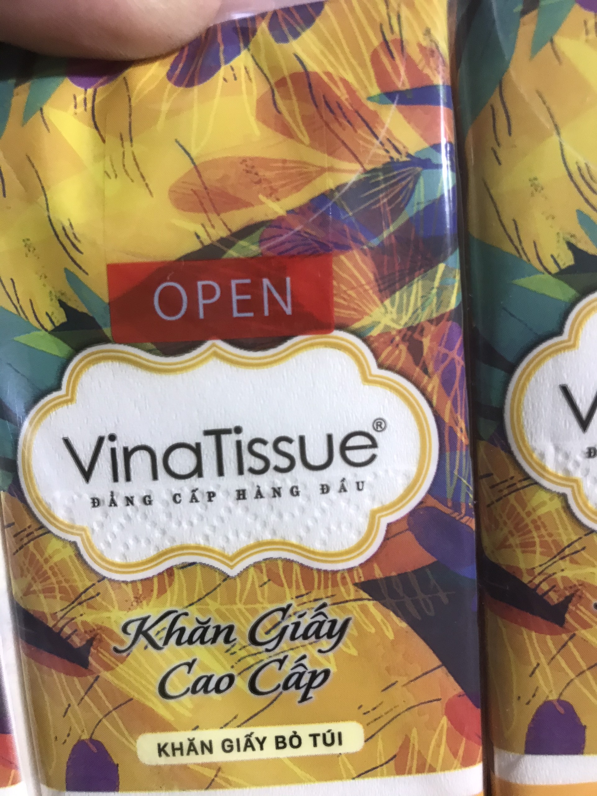 [HCM]Combo 10 gói khăn ví bỏ túi Vinatissue