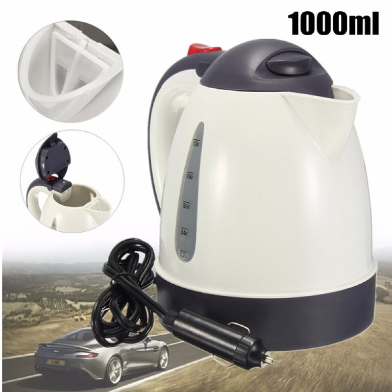 Ấm Đun Nước Sôi Siêu Tốc Trên Ô Tô Cao Cấp 24V 1L