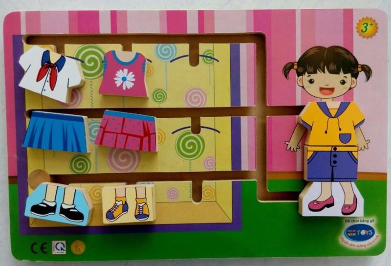 [Hoàn tiền 10%]Bộ Thời trang bé gái Winwintoys