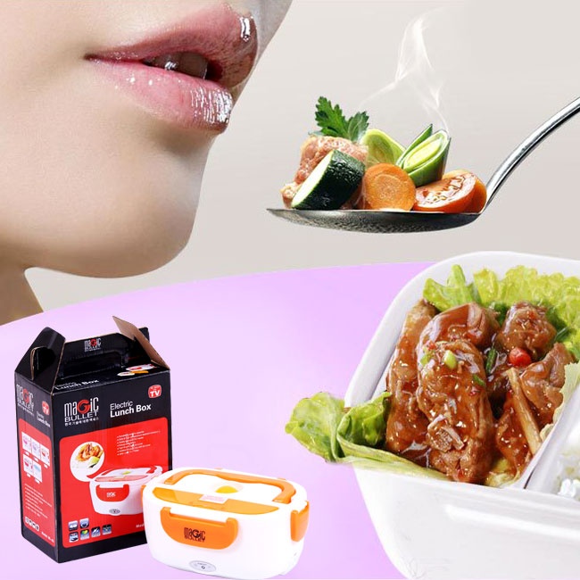 Hộp hâm nóng cơm Magic ruột nhựa tháo rời