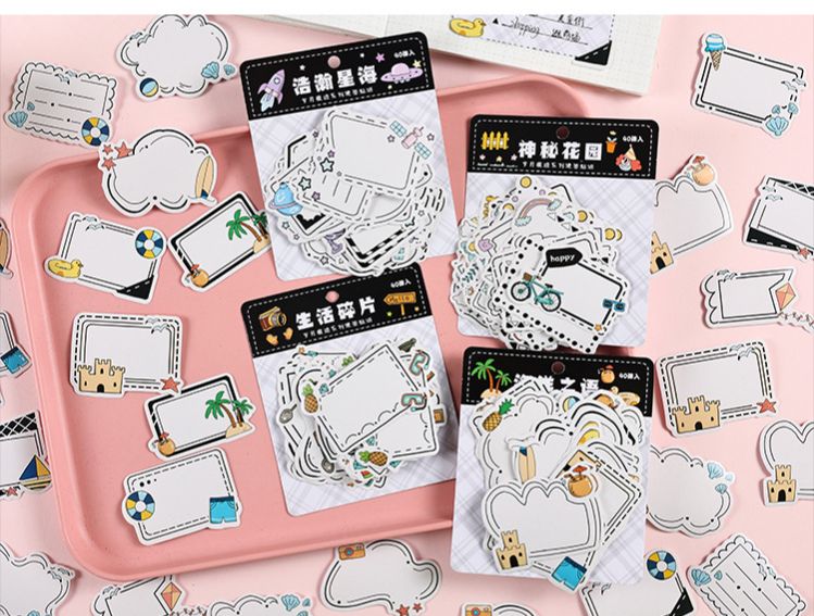 Gói Sticker dán nhãn Creative Pocket Book (40 miếng)