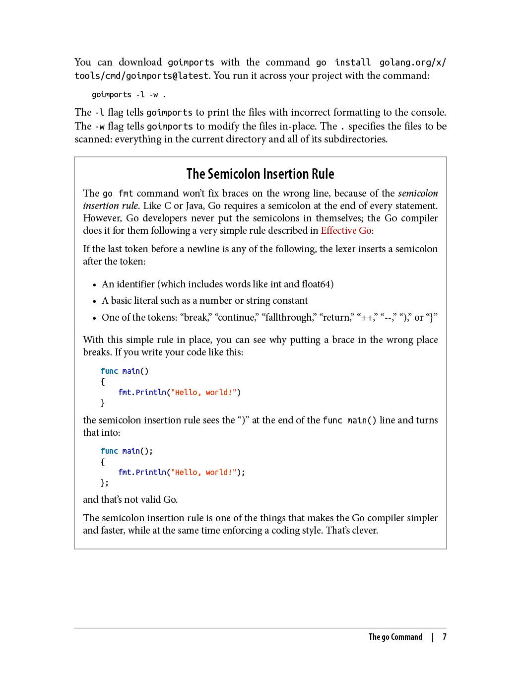Learning Go