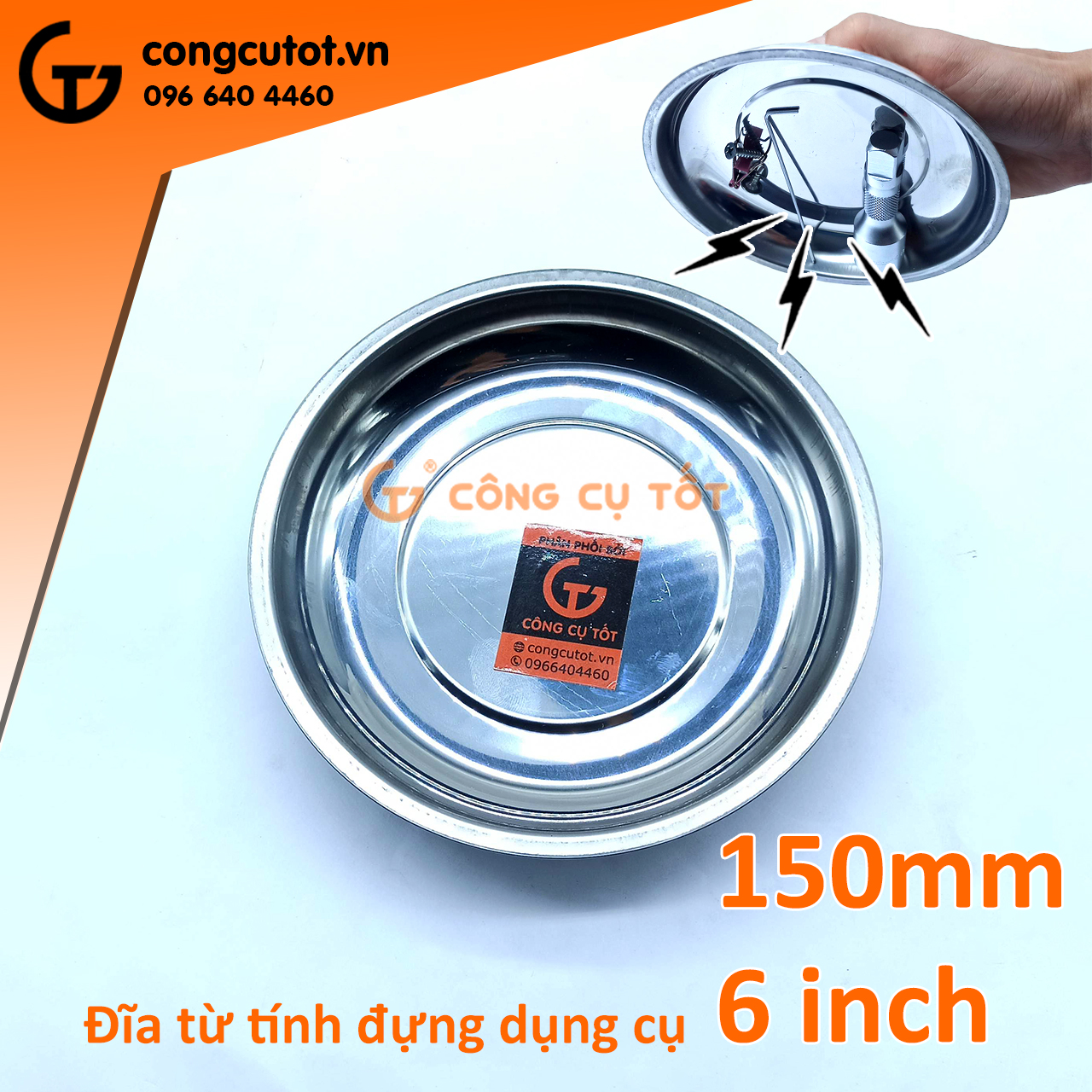 Đĩa dụng cụ từ tính 3inch, 4inch, 6inch