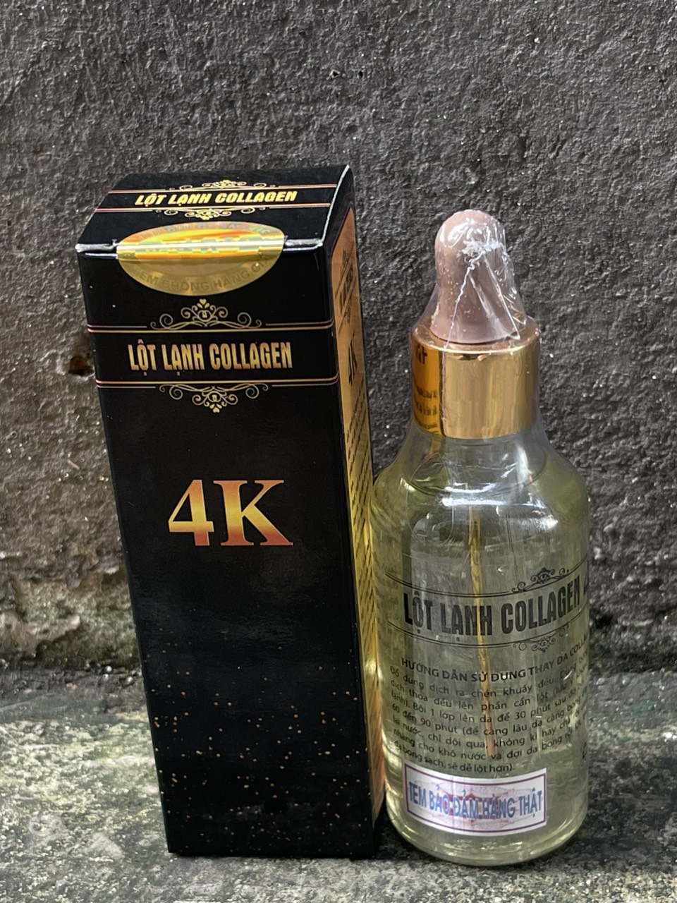 Nước Lột Thay Da Collagen Lột Lạnh 4K