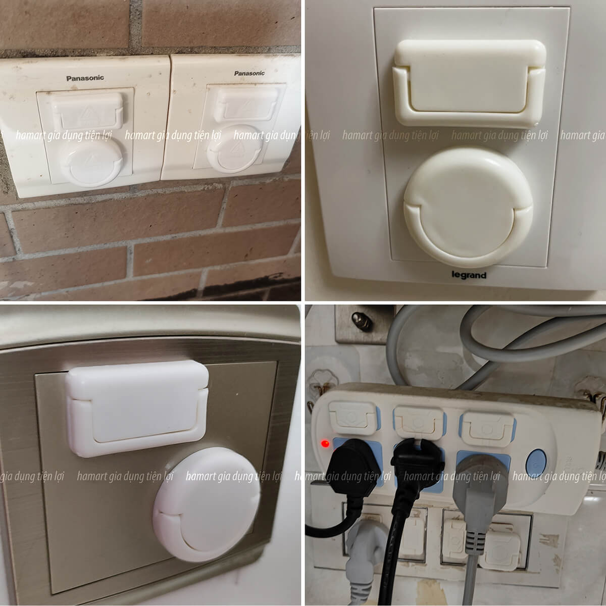 Set 4 Nút Silicon Bọc Cạnh Bàn Bịt Góc Bàn Ghế Bảo Vệ Bé (Bo Tròn & Vuông KEO 3M)