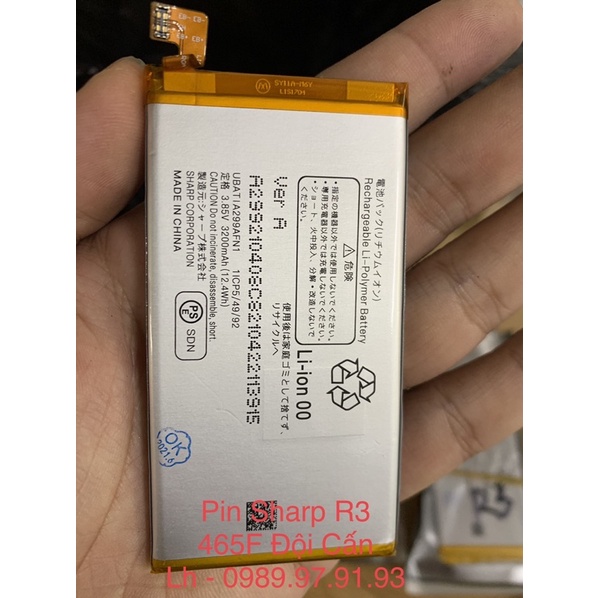 Pin điện thoại Sharp các đời