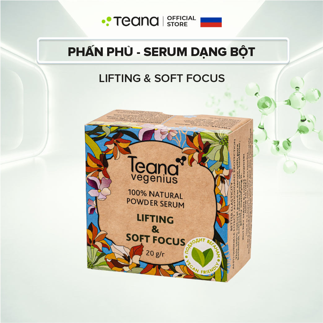 Phấn phủ - serum dạng bột Teana Natural Powder Lifting & Soft Focus
