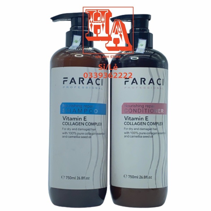 Cặp gội xả faraci mẫu mới nhất ️ dầu gội siêu phục hồi faraci ️