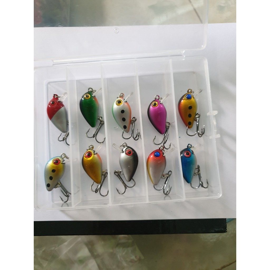 Mồi ruồi 3D chuyên bắt cá rô phi, rô ta, chuối, lóc