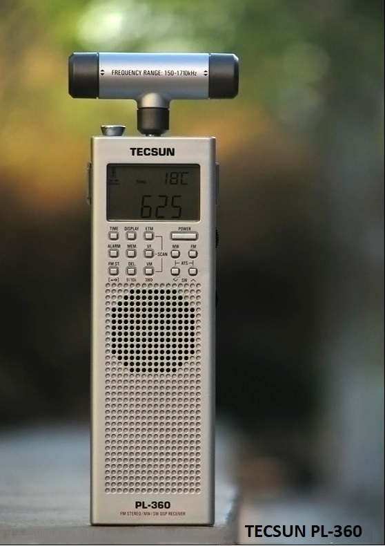 Radio toàn giải am/fm/sw/ lw tecsun pl-360 dsp portable radio receiver dsp portable multiband
