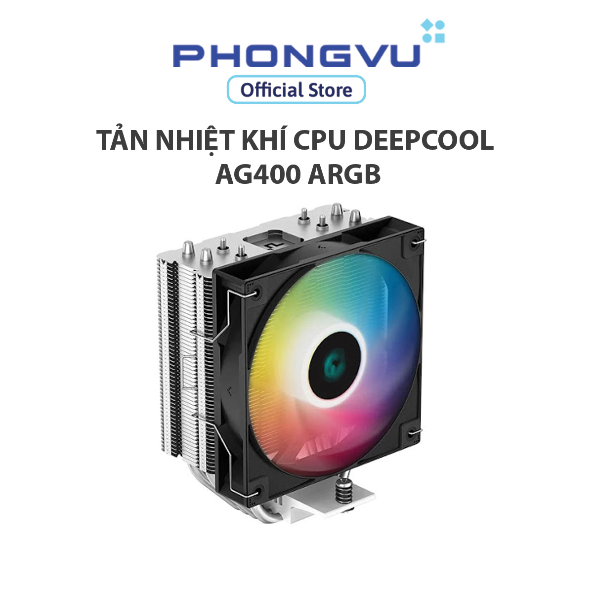 Tản nhiệt khí cpu deepcool ag400 argb - bảo hành 12 tháng