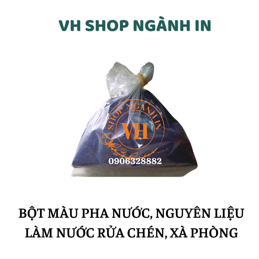 Bột màu pha nước, nguyên liệu làm nước rửa chén, xà phòng