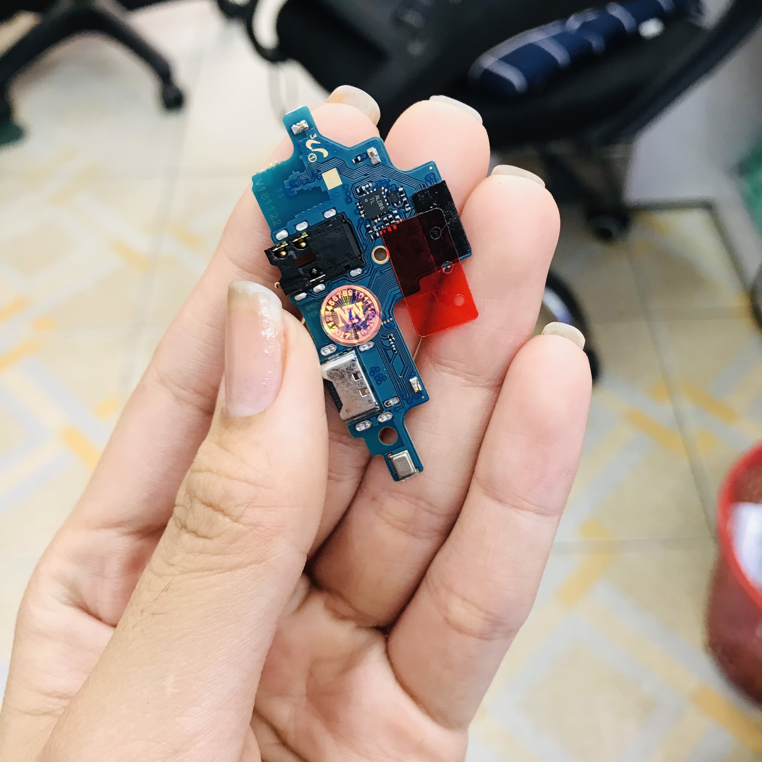 Cụm sạc / cụm sạc | bo sạc samsung a9 / a920f chính hãng ,bảo hành lỗi