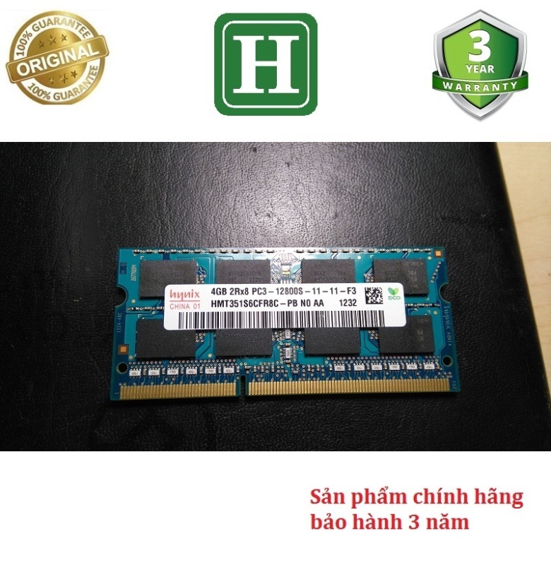 Bảng giá [HCM]Laptop Memory RAM 4GB DDR3 1600 MHz PC3-12800 SODIMM 204 pin Unbuffered Phong Vũ