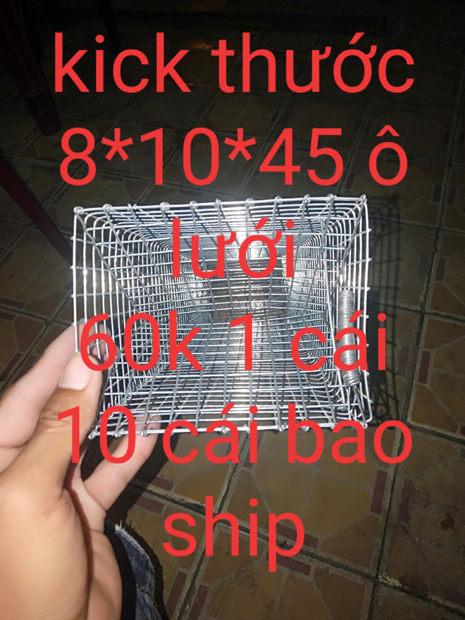bẫy đánh rắn và chồn