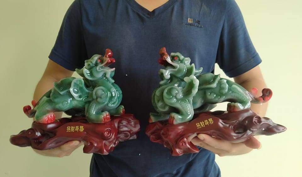 Cặp tỳ hưu tài lộc song hành