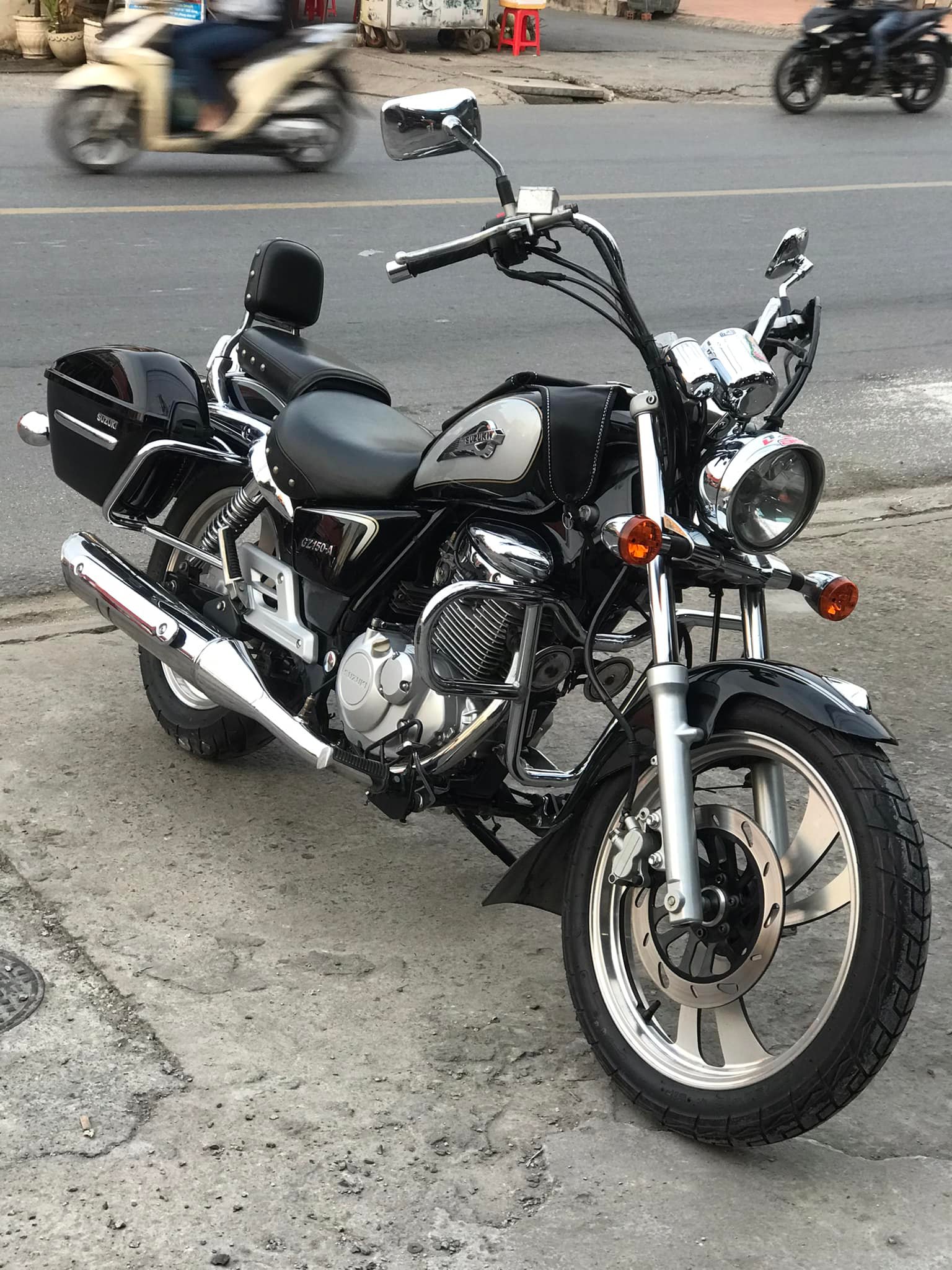 Heo Phanh Trước Suzuki Gz150a