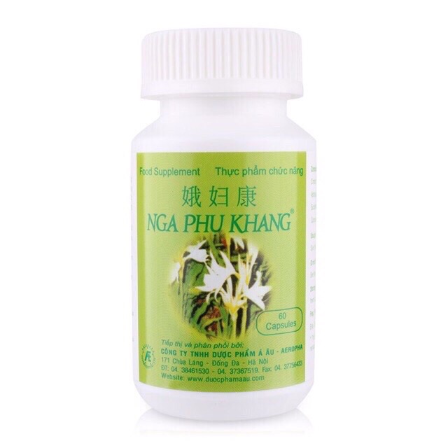 Nga Phụ Khang - Lọ 60 viên