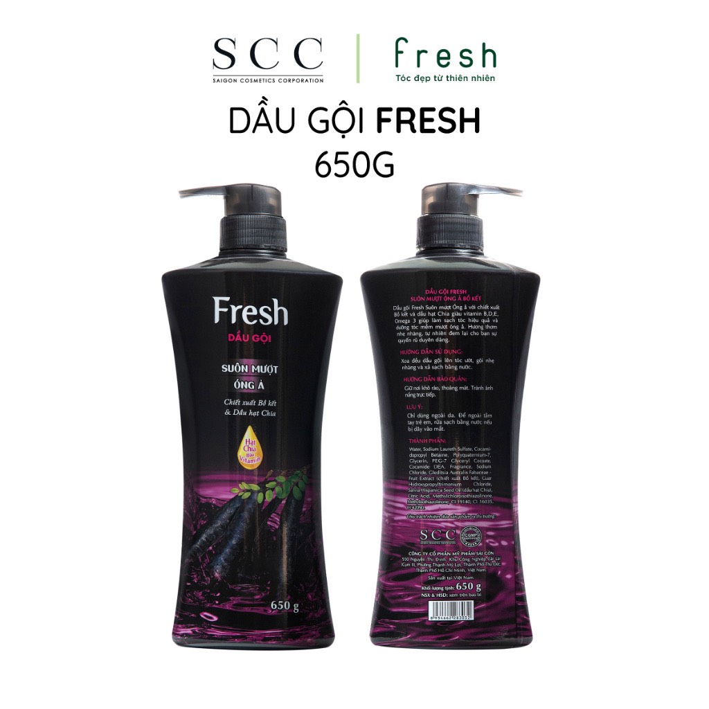 DẦU GỘI FRESH BỒ KẾT 650g