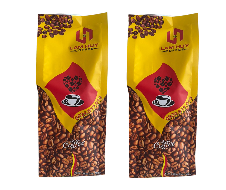 1kg cà phê chồn - Lam Huy rang xay pha phin thơm ngon đậm đà