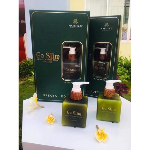 Kem tan mỡ Goslim (Tặng kèm đai nịt bụng cao cấp)