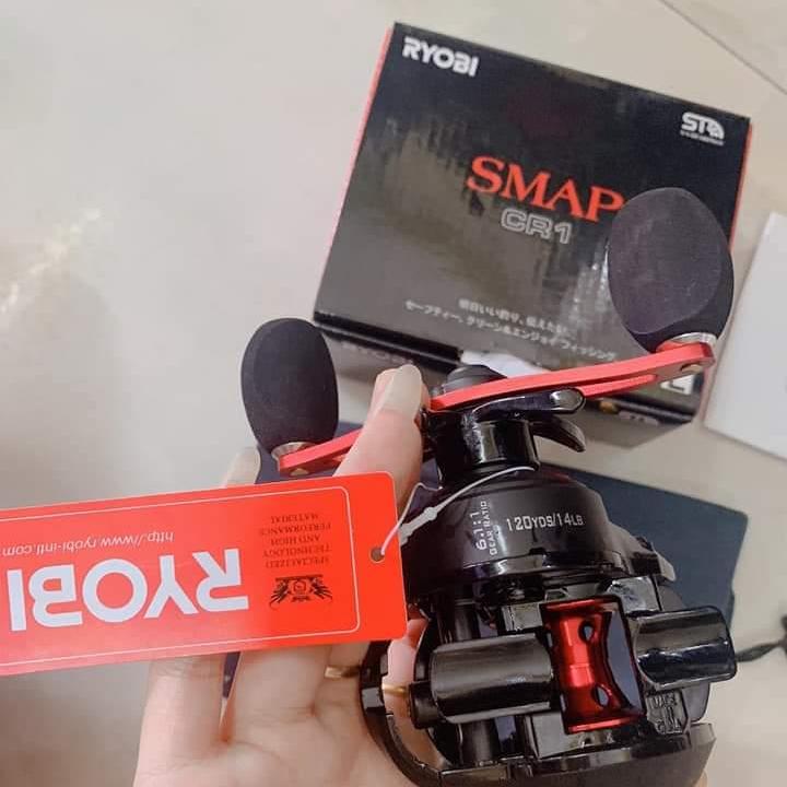 Máy câu ngang RYOBI tay trái tem vàng cao cấp big sale
