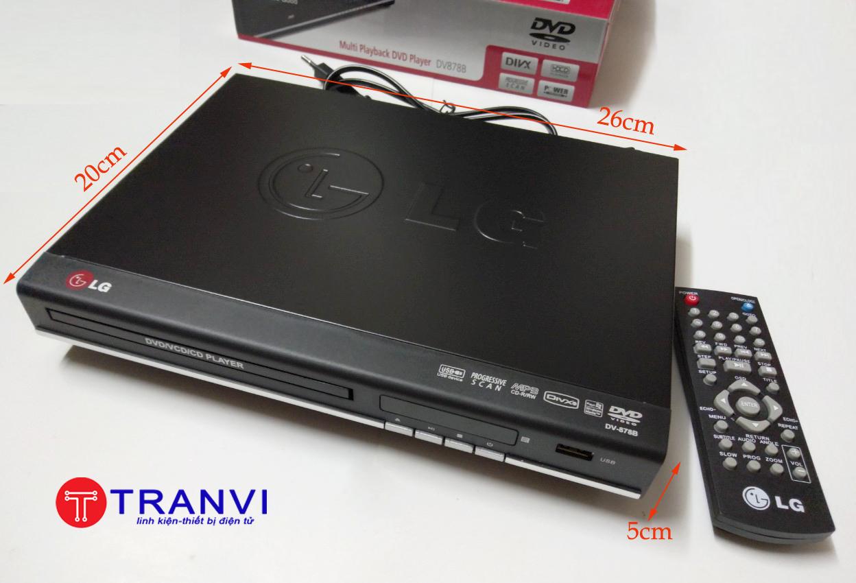 Đầu Đĩa DVD - 878LG