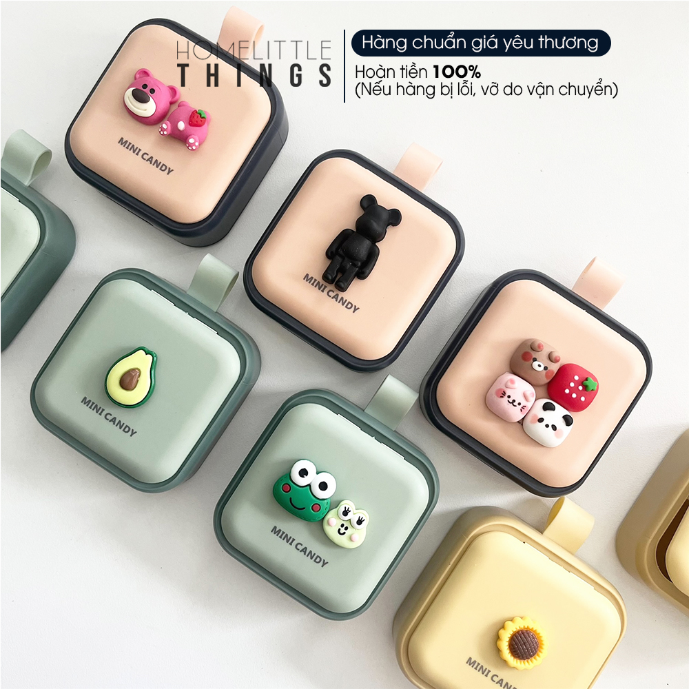 [HCM]Hộp đựng thuốc chia ngăn mini