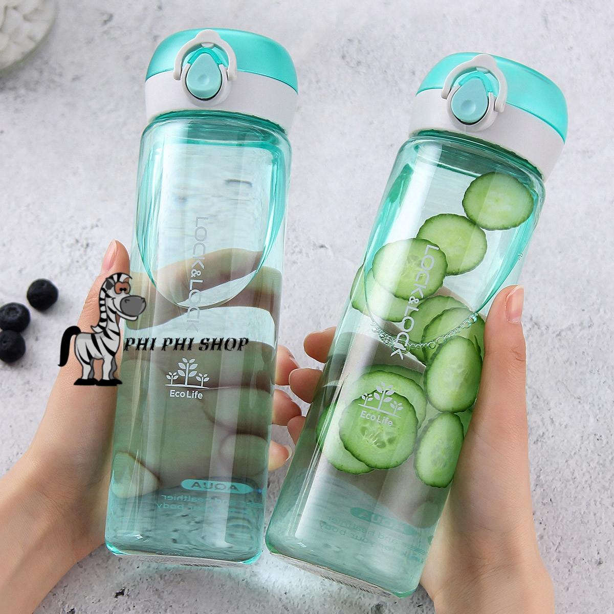 [HCM]Bình nhựa tritan Lock&Lock One Touch Bottle 500ml ABF645