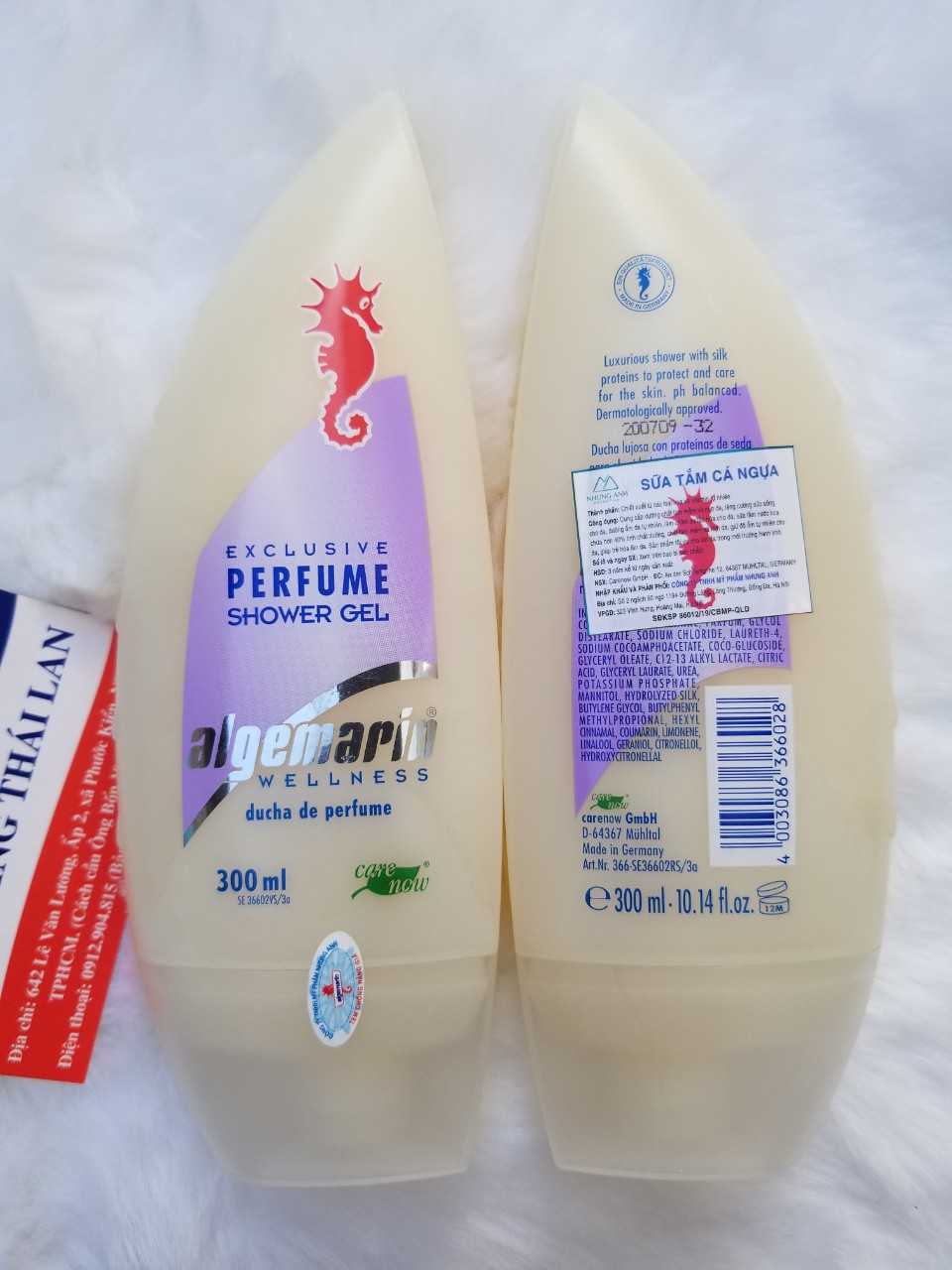 Sữa tắm cá ngựa Algemarin Perfume của Đức