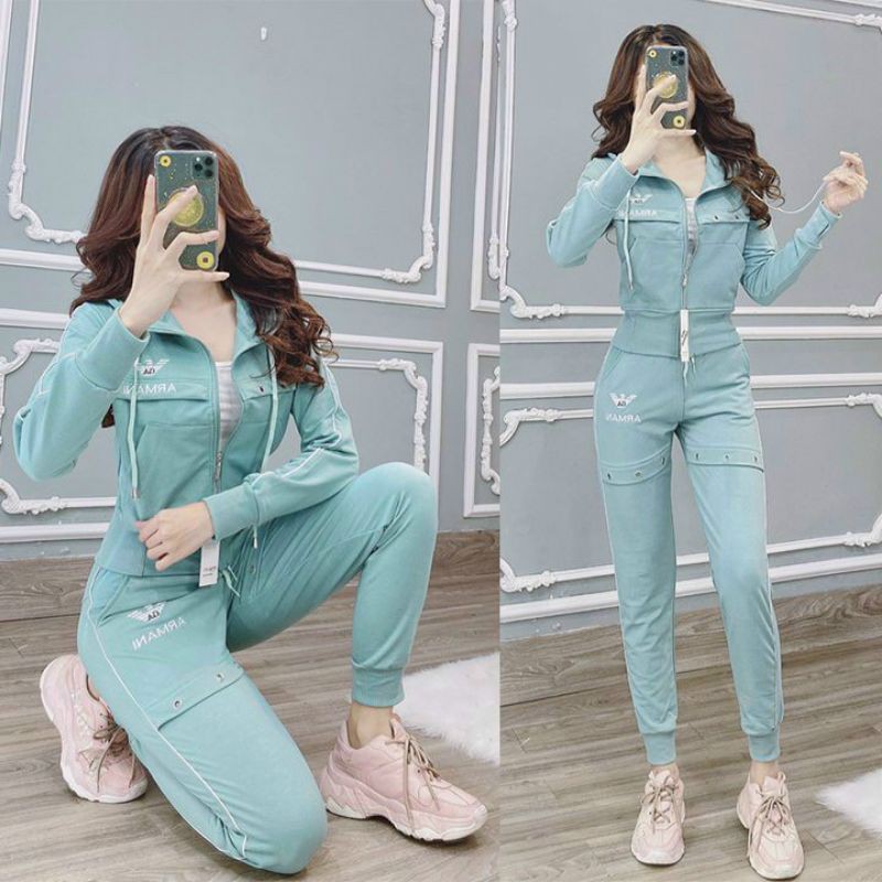 SET BỘ THỜI TRANG ARMANI THÊU