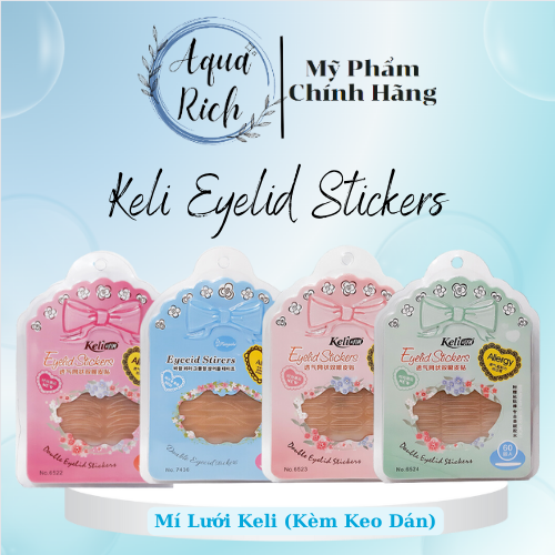 MIẾNG DÁN MÍ LƯỚI KELI ALLERGY DOUBLE EYELID STICKERS (60 miếng)