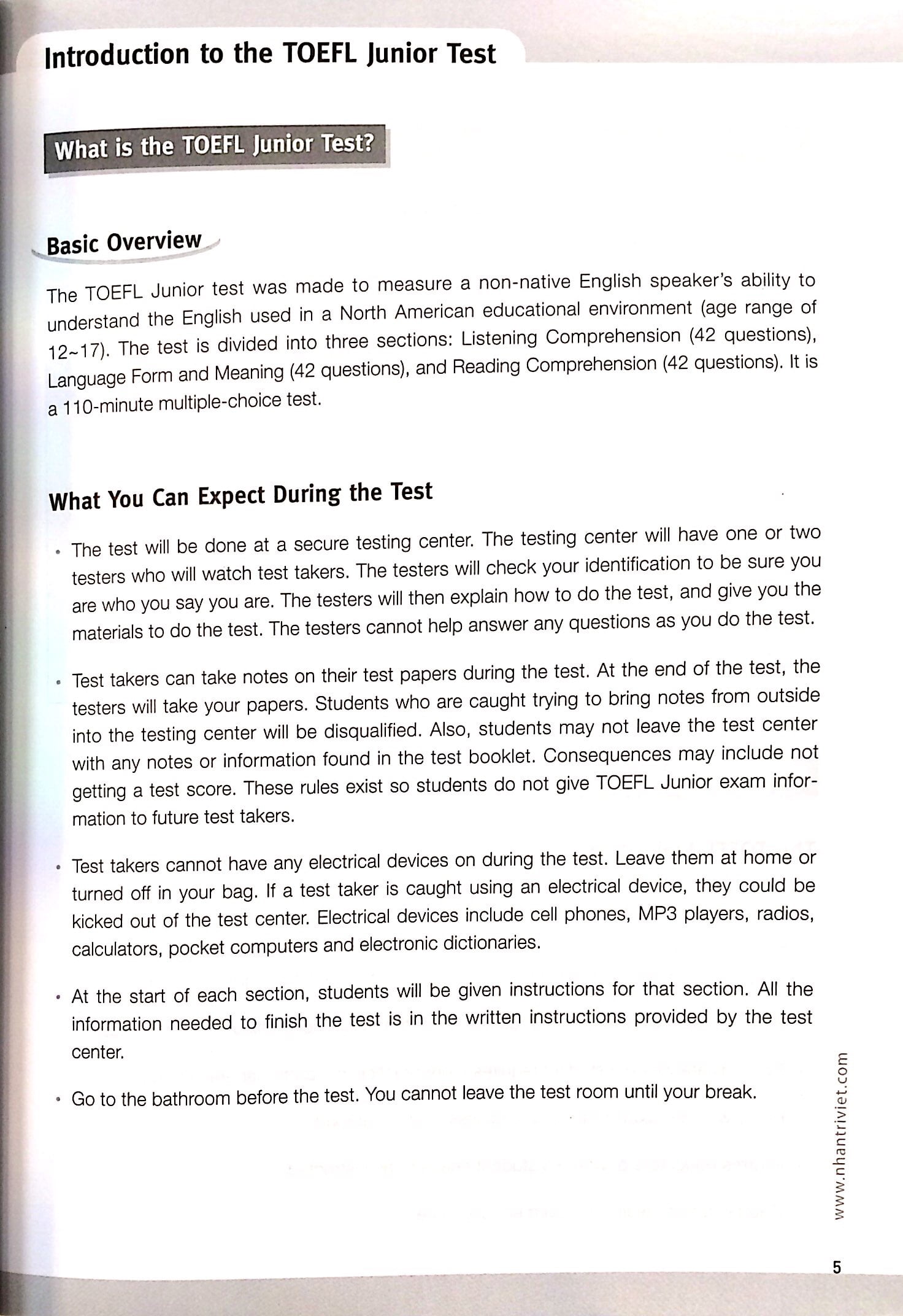 Fahasa - Master TOEFL Junior Cefr Intermedicate Level B1 (Không CD)