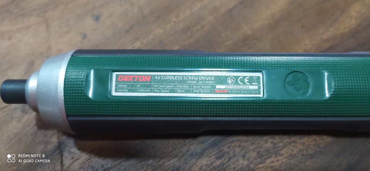 Máy Vặn Vít Dùng Pin 4V Mini Dekton DK-CV0501