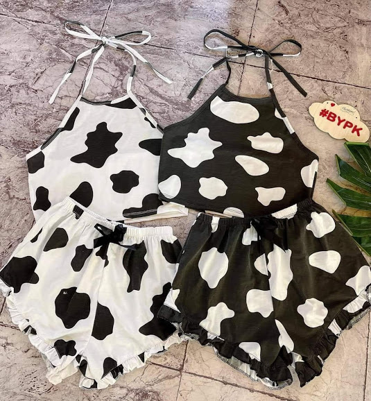 [HCM]Set Bò Sữa Cổ Yếm