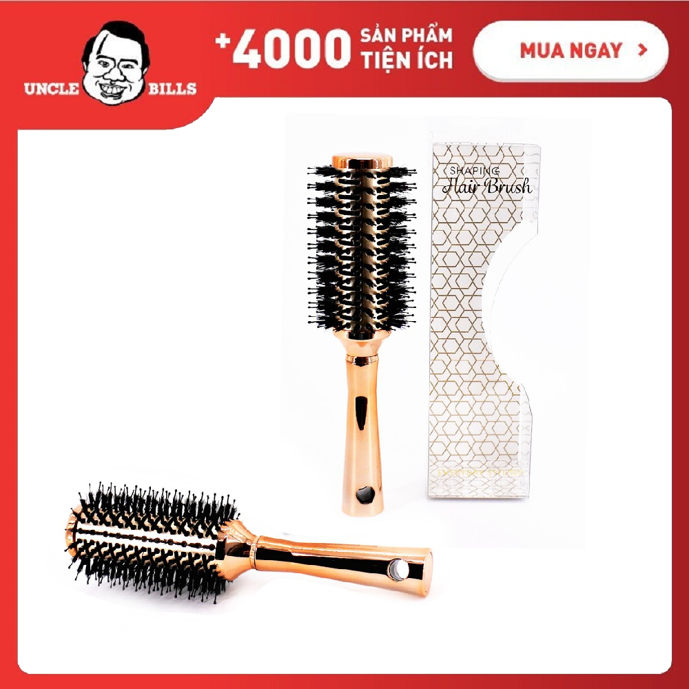 Lược chải tóc xoăn UBL AH3661 size 24 x 3.5cm (Vàng hồng)