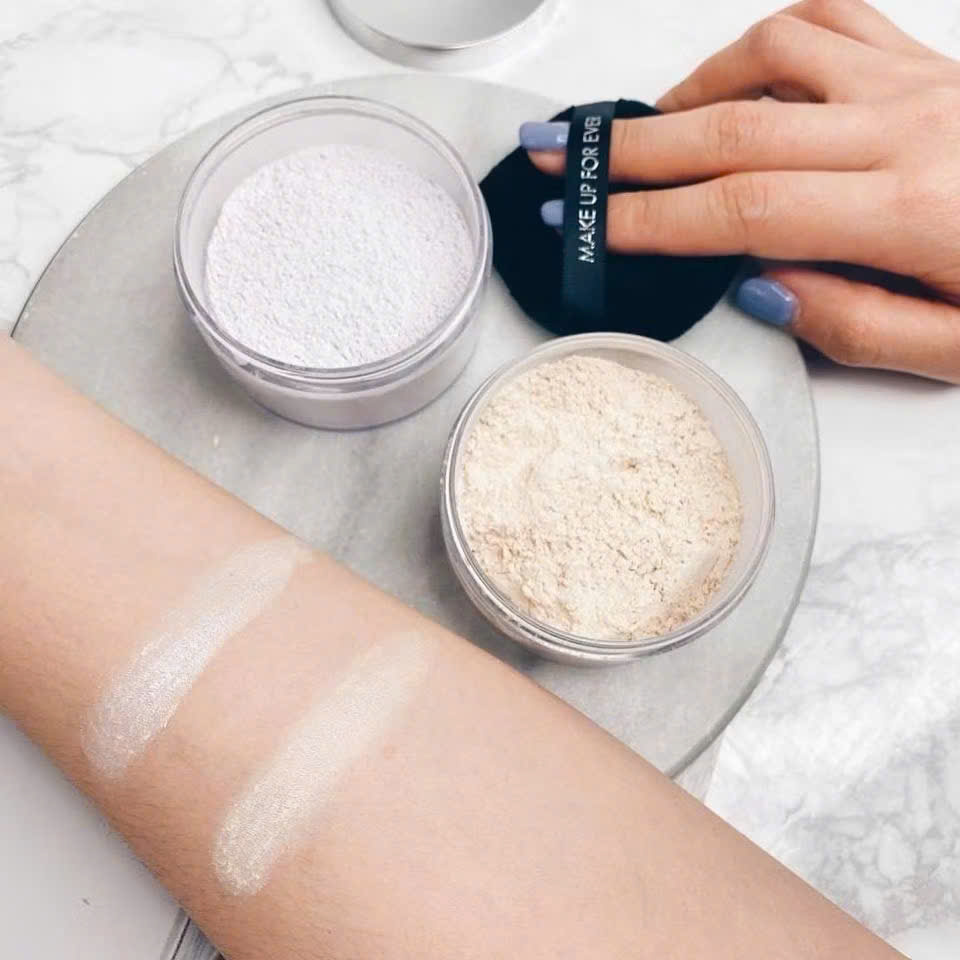 Phấn phủ bột Make Up 4 E VỜ Ultra HD Setting Powder 16g
