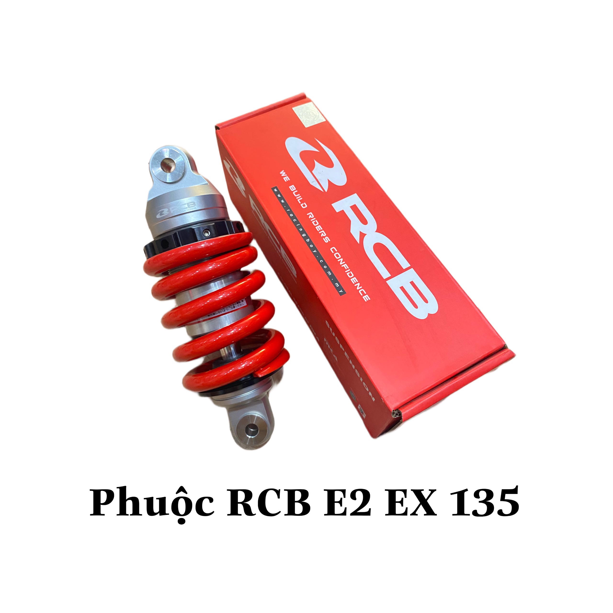 Phuộc RCB E2 gắn cho EXCITER 135 ( Gồm : Vàng / Đỏ / Đen )