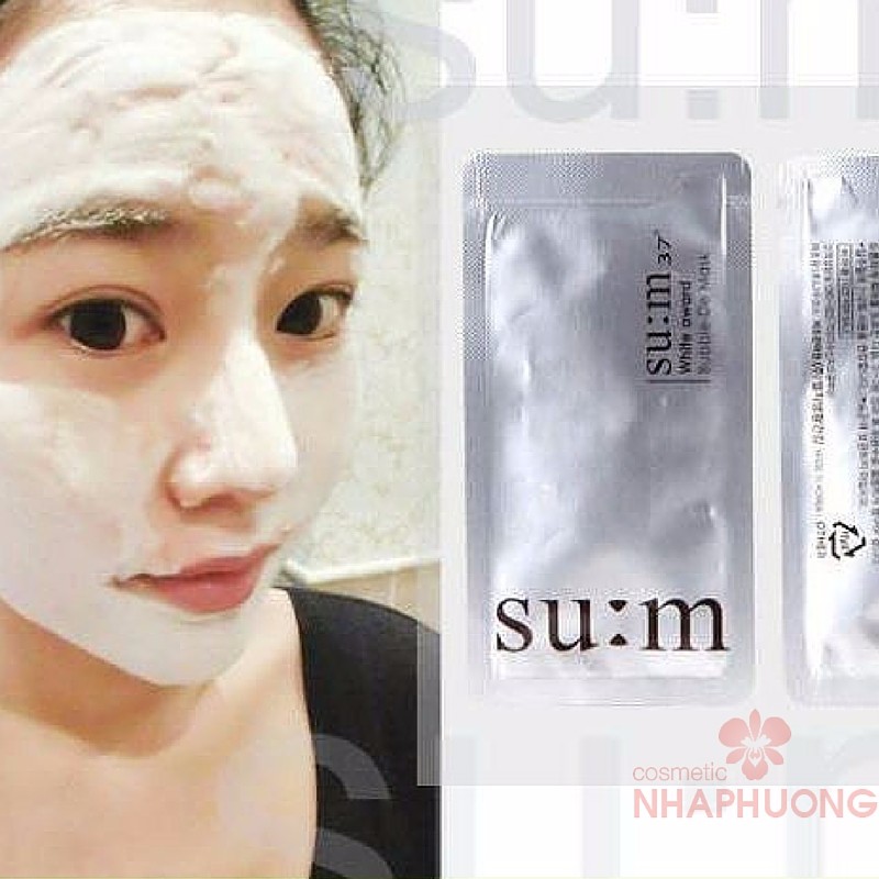 [HCM]Mặt Nạ Đắp Mặt Sủi Bọt SU:M
