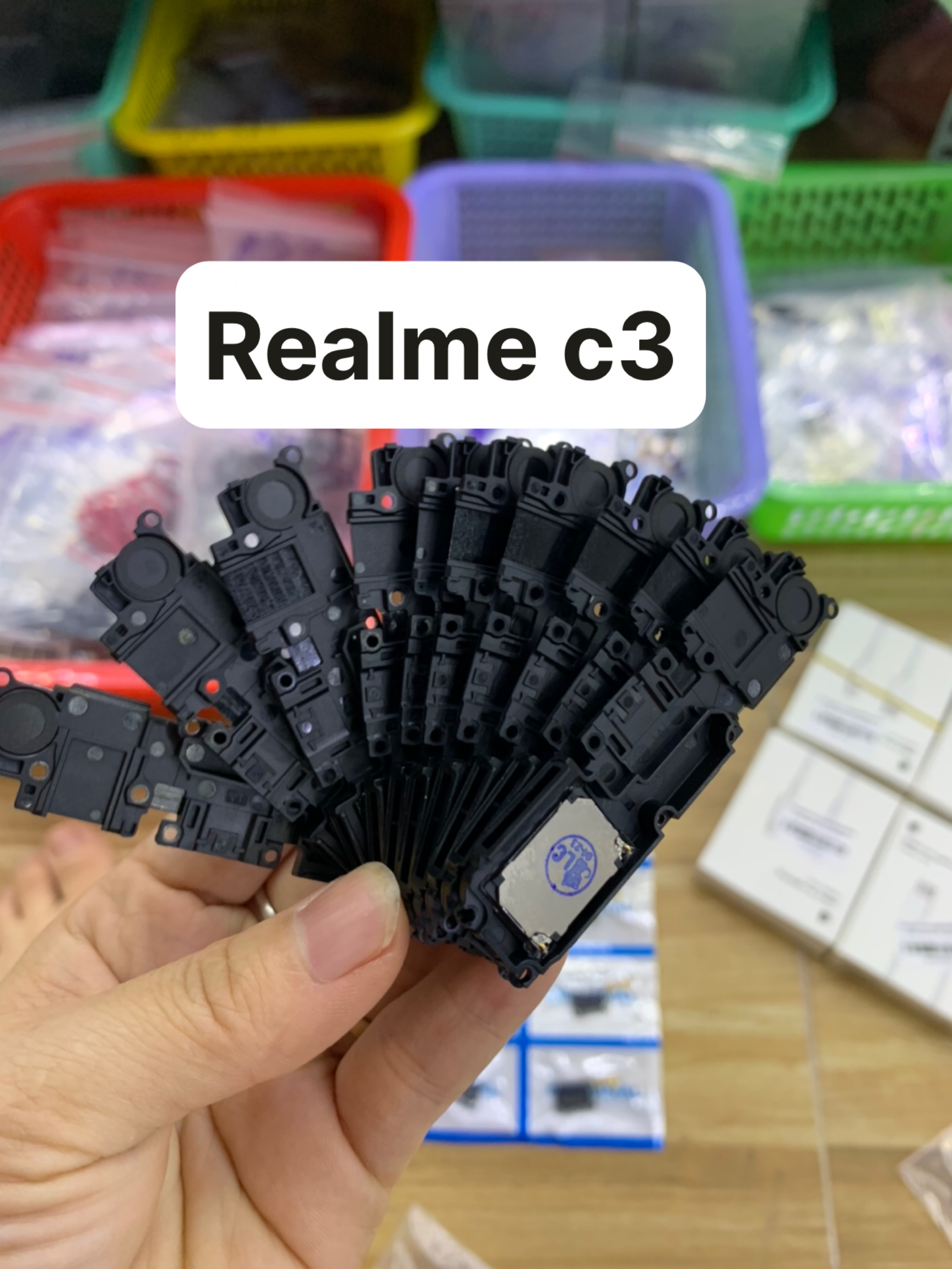 Cụm loa chuông/ loa ngoài/loa phát nhạc điện thoại oppo realme c3/ c3i chung nhau
