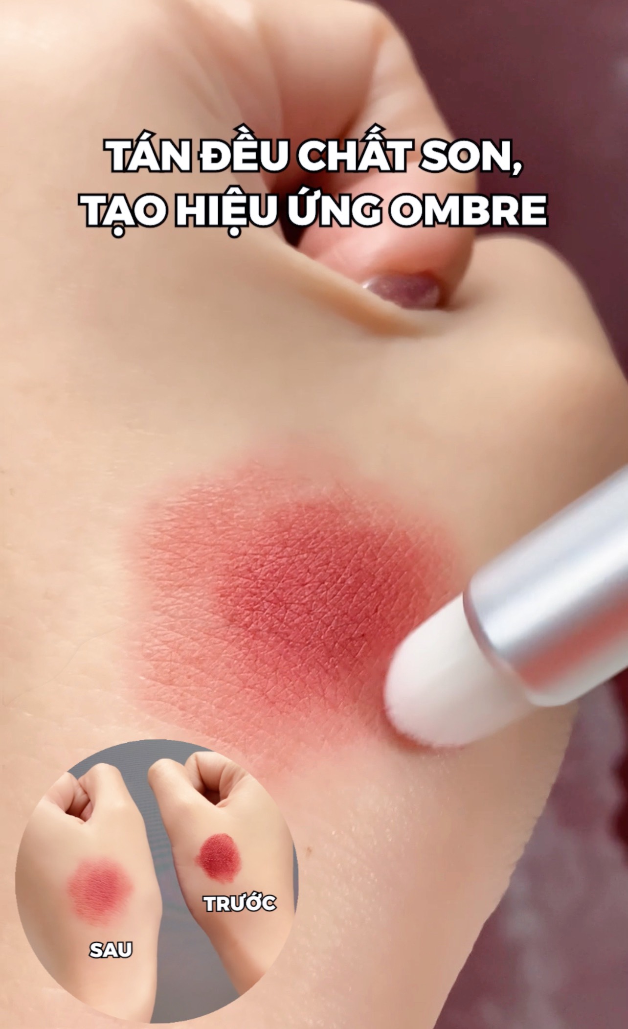 Cọ môi M.O.I Cosmetics nhỏ gọn tiện lợi