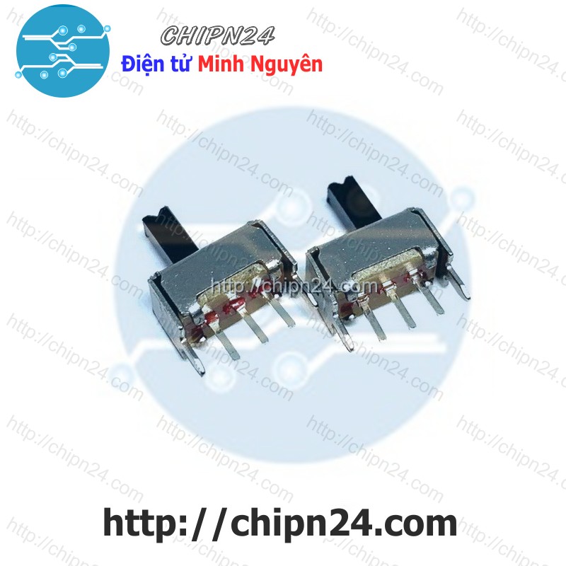 [5 cái] (KG3) Công Tắc Gạt 2mm SS12D07 VG5 Thẳng (3 chân 2 vị trí)