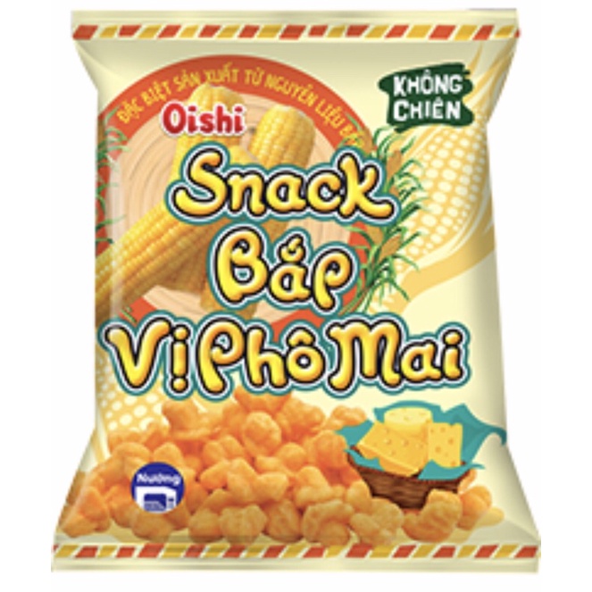 Snack bắp vị phô mai 35g - 73g