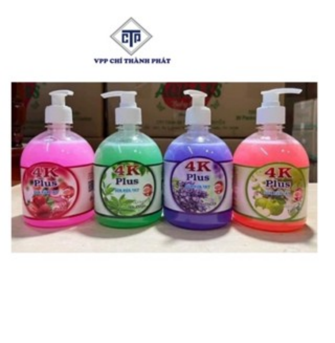 Nước Rửa Tay 4K Hương Hoa  500ml